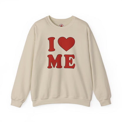 I Heart Me Crewneck Sweatshirt The Devil's Pickle