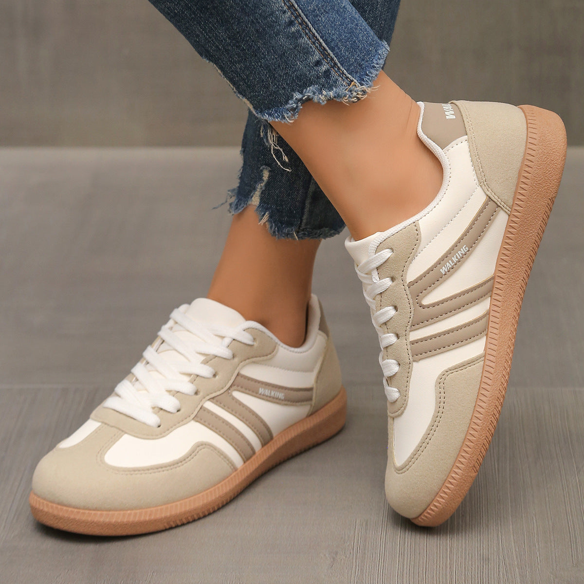 Lace-Up Low-Top Sneakers – 11 Colors EU 36–42 | Women's Training Shoes FitiqueFit