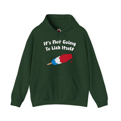 It's Not Going To Lick Itself Hooded Sweatshirt The Devil's Pickle