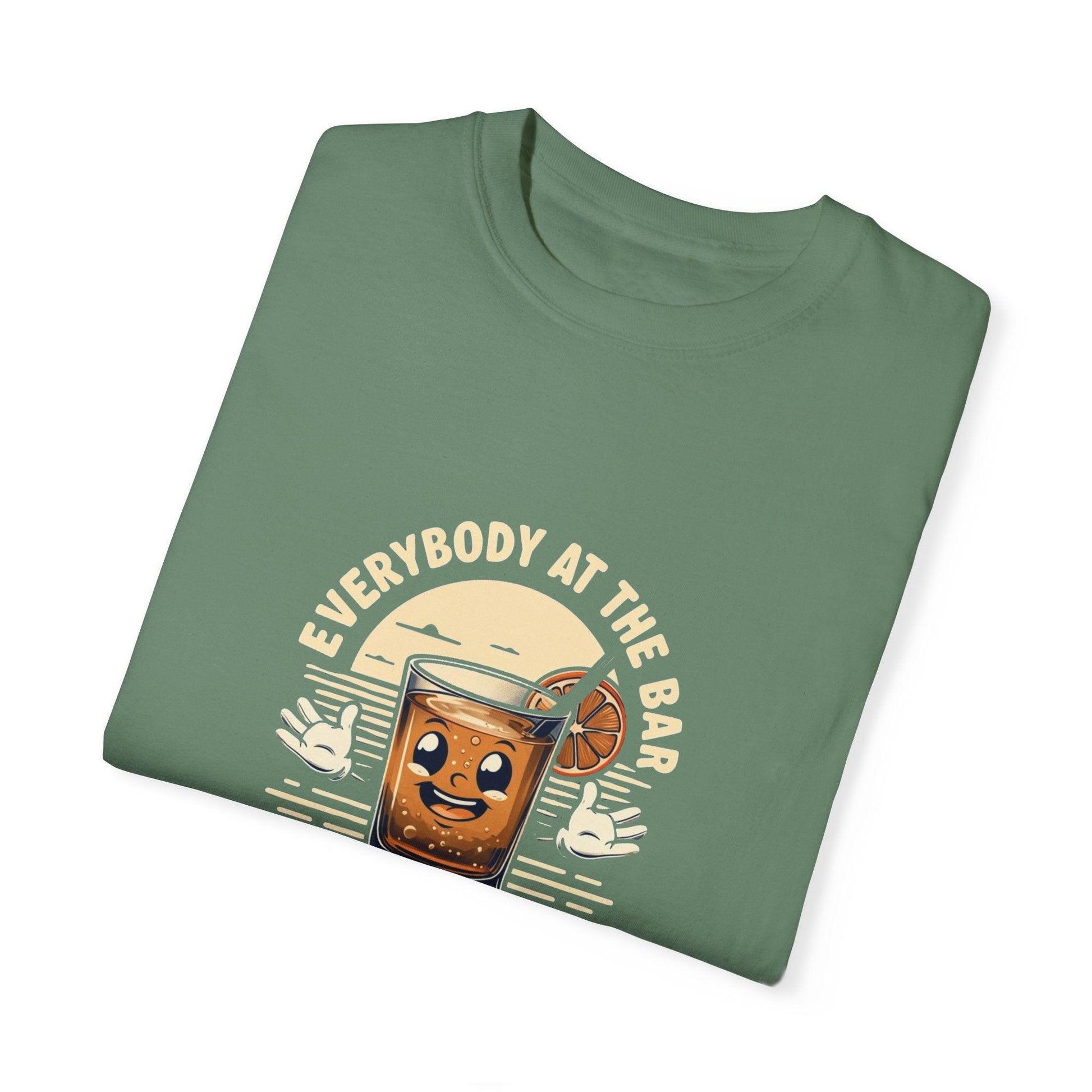 Everybody at the Bar Gettin Tipsy Unisex Garment-Dyed T-Shirt Country in My Heart