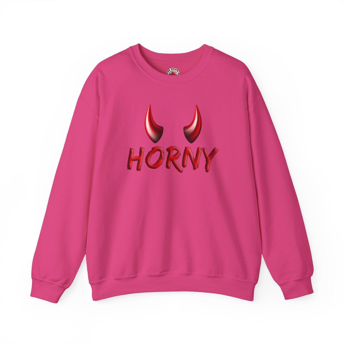 Horny Crewneck Sweatshirt The Devil's Pickle