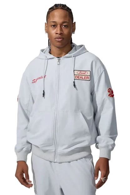 Jordan Craig Local Dealer Jacket - Light Grey Denim Exchange