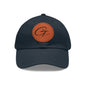 Hat with Leather Patch (Round) Grayceful LLC