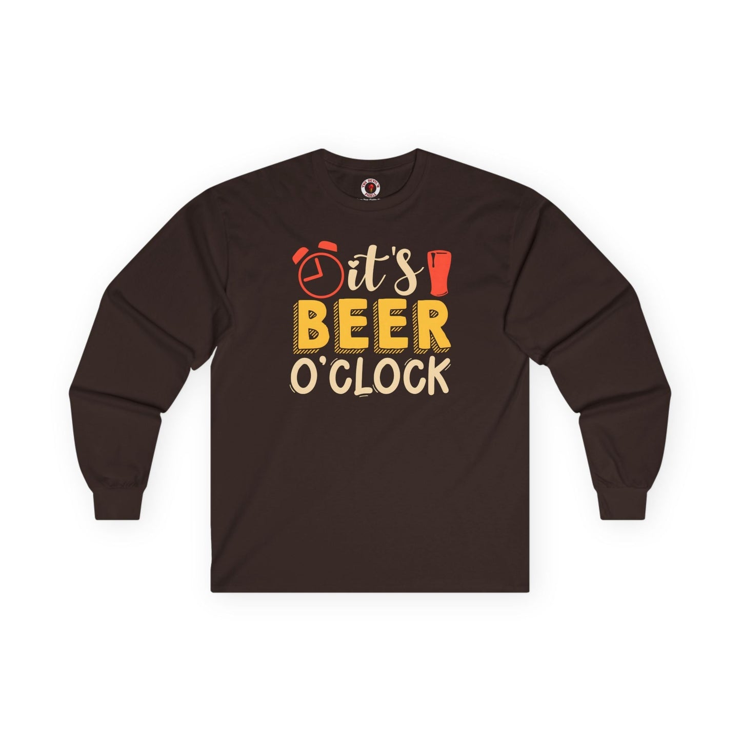 It's Beer O'clock Long Sleeve Tee The Devil's Pickle