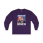 Abraham Drinking Long Sleeve Tee The Devil's Pickle