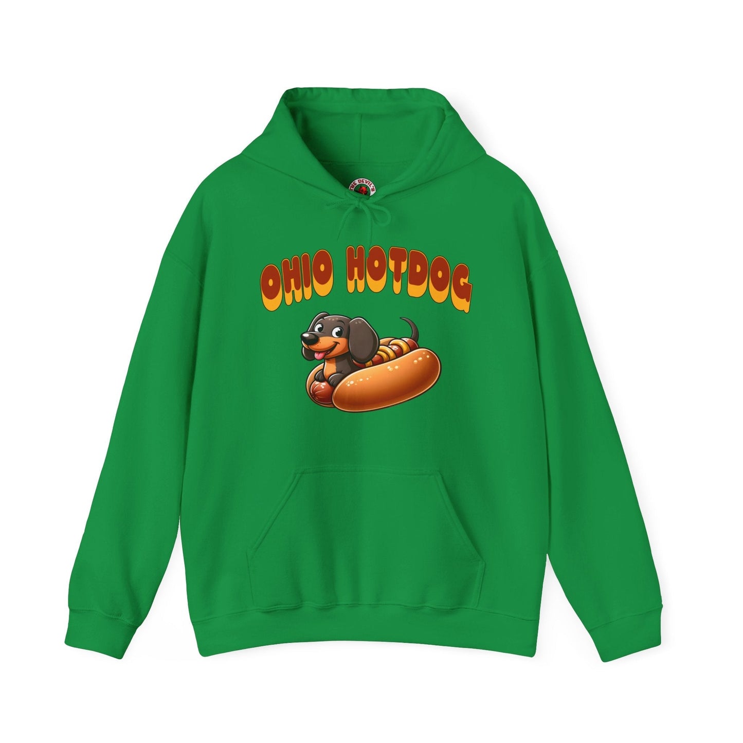 Ohio Hotdog Hooded Sweatshirt The Devil's Pickle