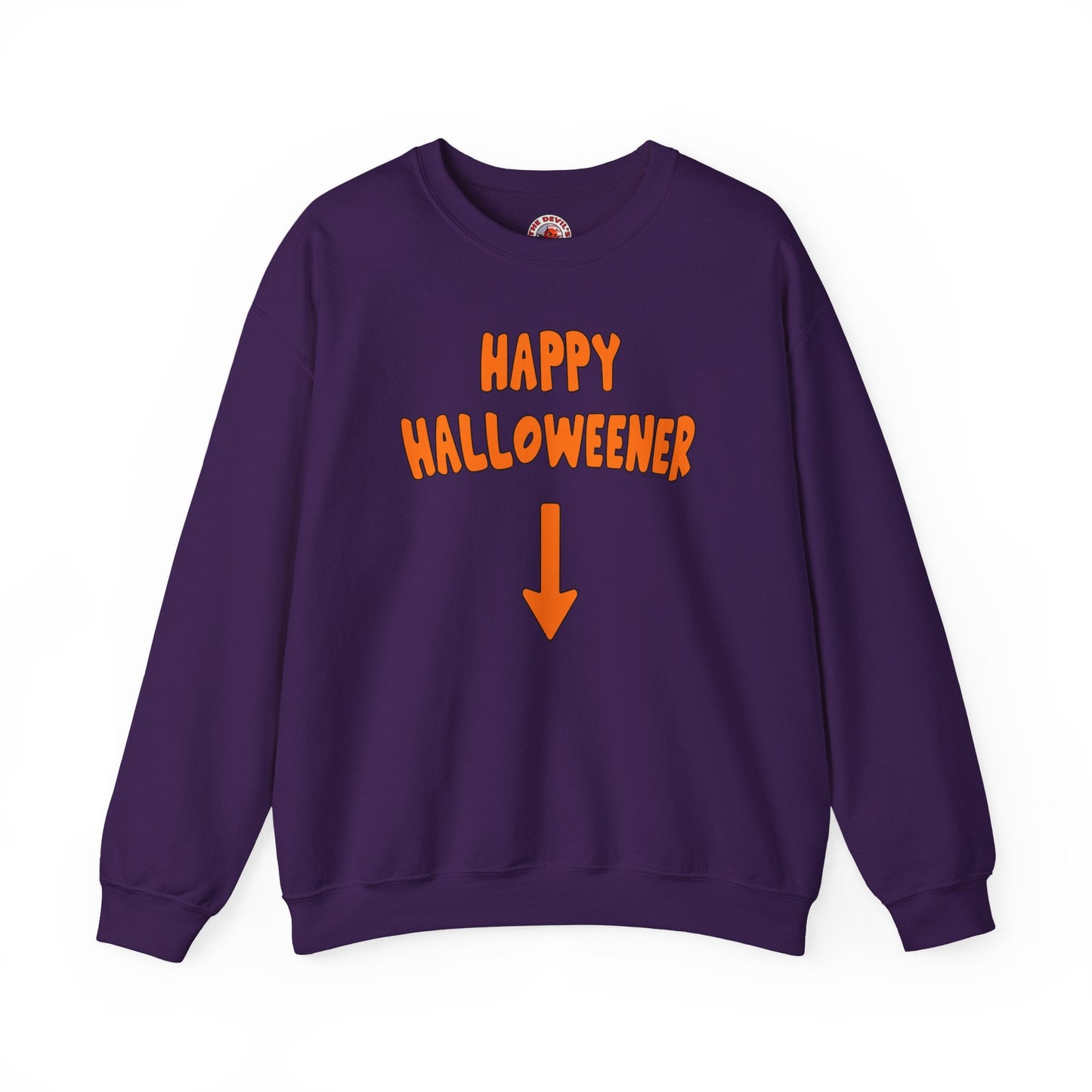 Happy Halloweener Crewneck Sweatshirt The Devil's Pickle