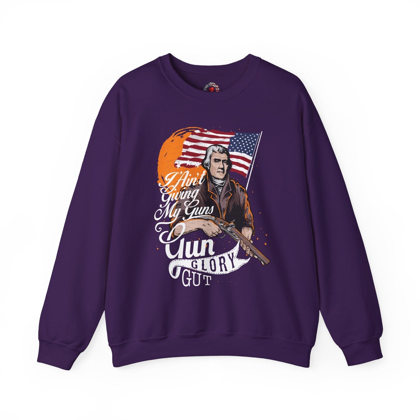 I Ain't Giving My Guns Crewneck Sweatshirt The Devil's Pickle