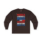 Merica Drinkin Booze And Refusin To Lose Long Sleeve Tee The Devil's Pickle