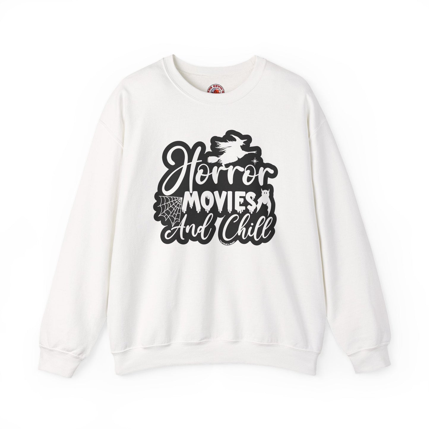 Horror Movies and Chill Crewneck Sweatshirt The Devil's Pickle