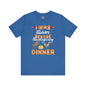 I Was Thinner Before Thanksgiving Dinner T-Shirt The Devil's Pickle