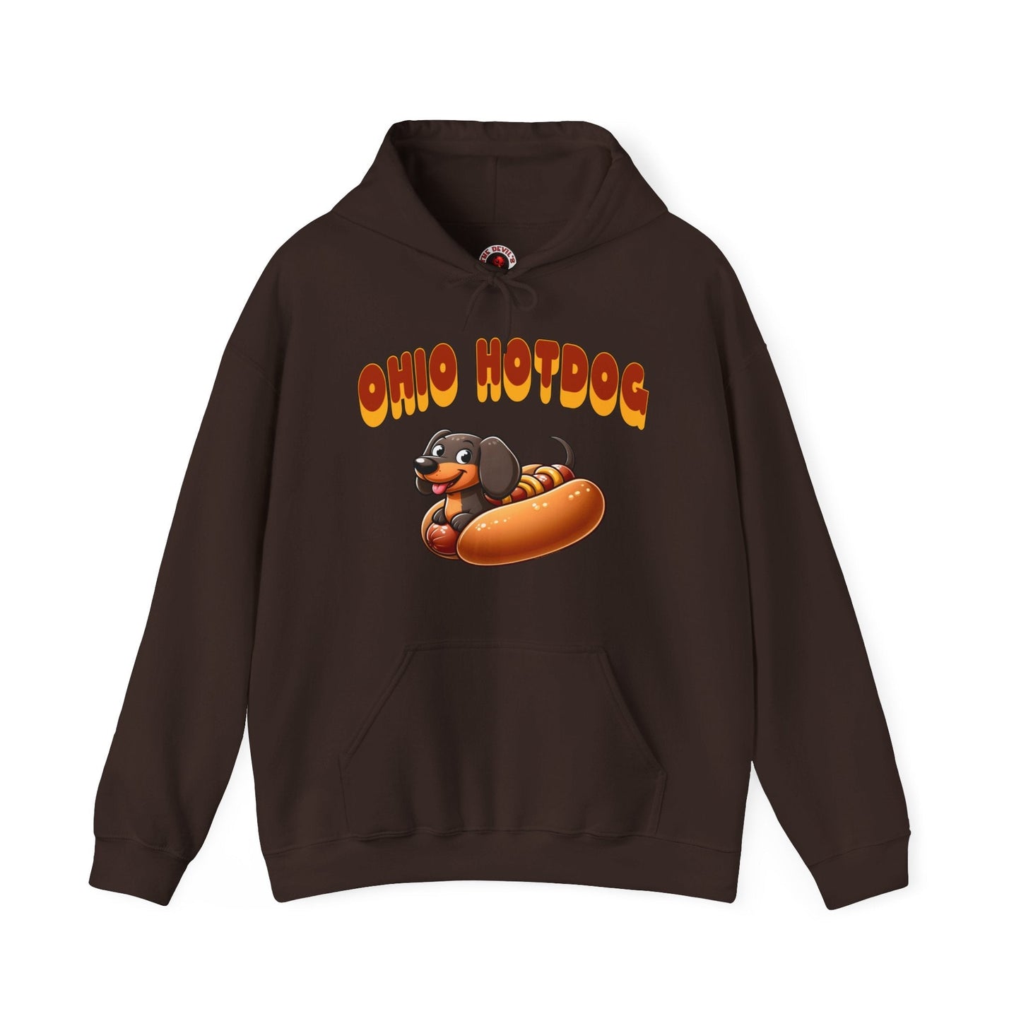 Ohio Hotdog Hooded Sweatshirt The Devil's Pickle