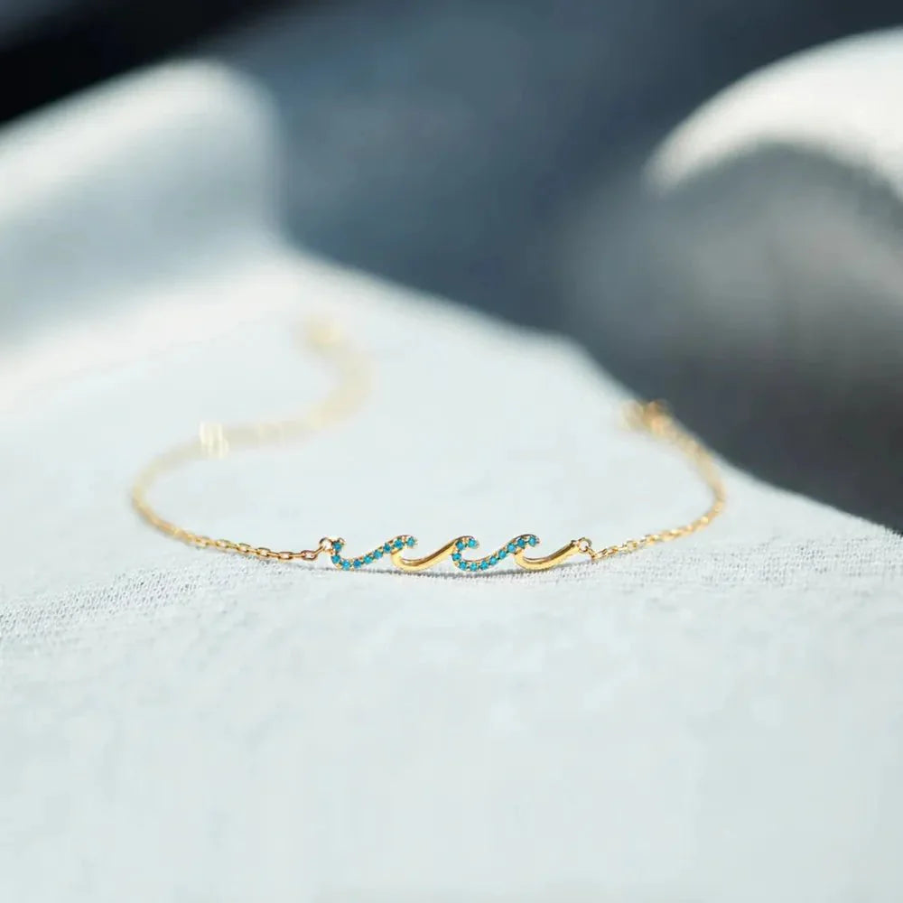 Tidecurve Bracelet Ivory Embers