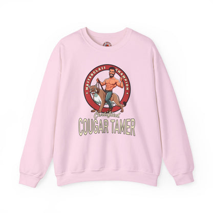 Certified Cougar Tamer Crewneck Sweatshirt The Devil's Pickle