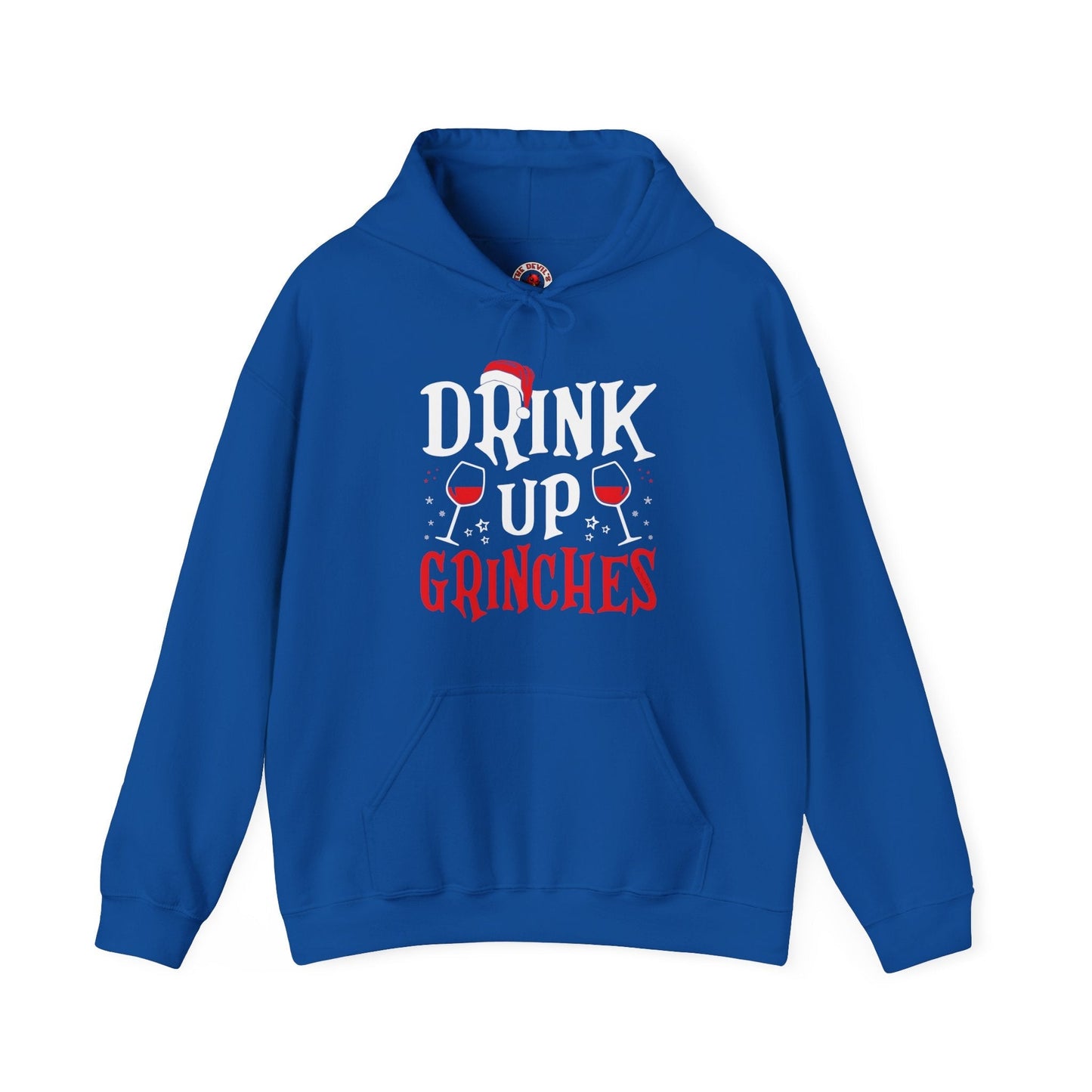 Drink Up Grinches Hooded Sweatshirt The Devil's Pickle