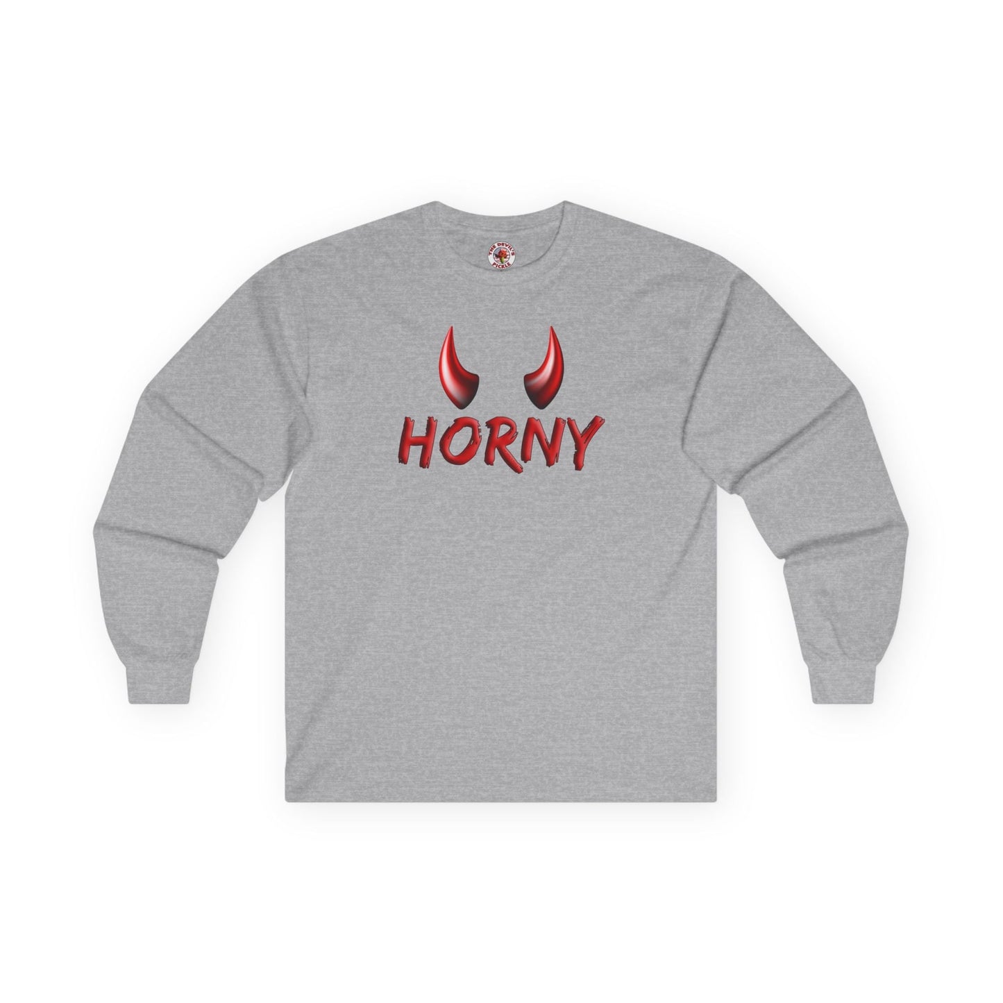 Horny Long Sleeve Tee The Devil's Pickle