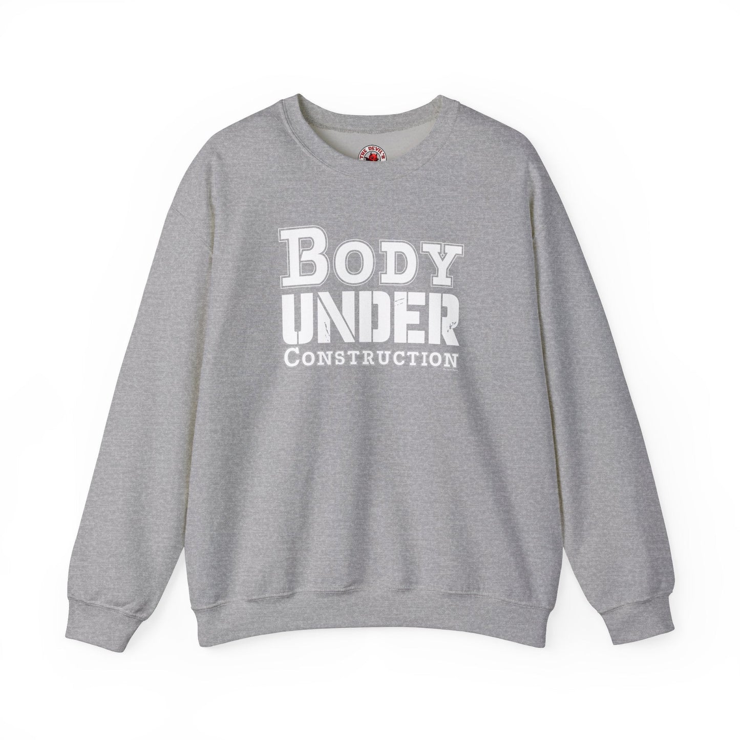 Body Under Construction Crewneck Sweatshirt The Devil's Pickle