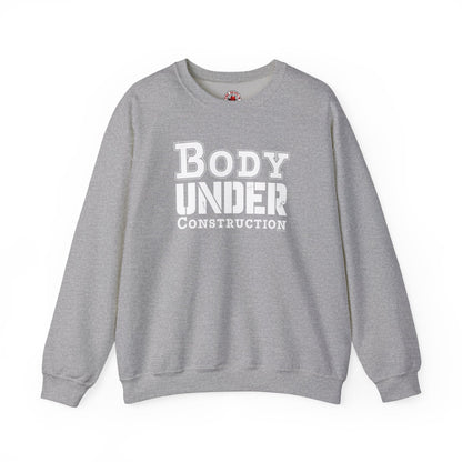 Body Under Construction Crewneck Sweatshirt The Devil's Pickle