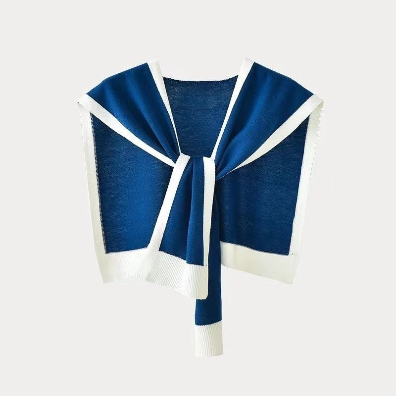 Air-conditioned Room Shawl Shoulder Neck Protection Fake Collar Skirt Grayceful LLC