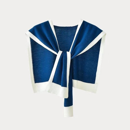 Air-conditioned Room Shawl Shoulder Neck Protection Fake Collar Skirt Grayceful LLC