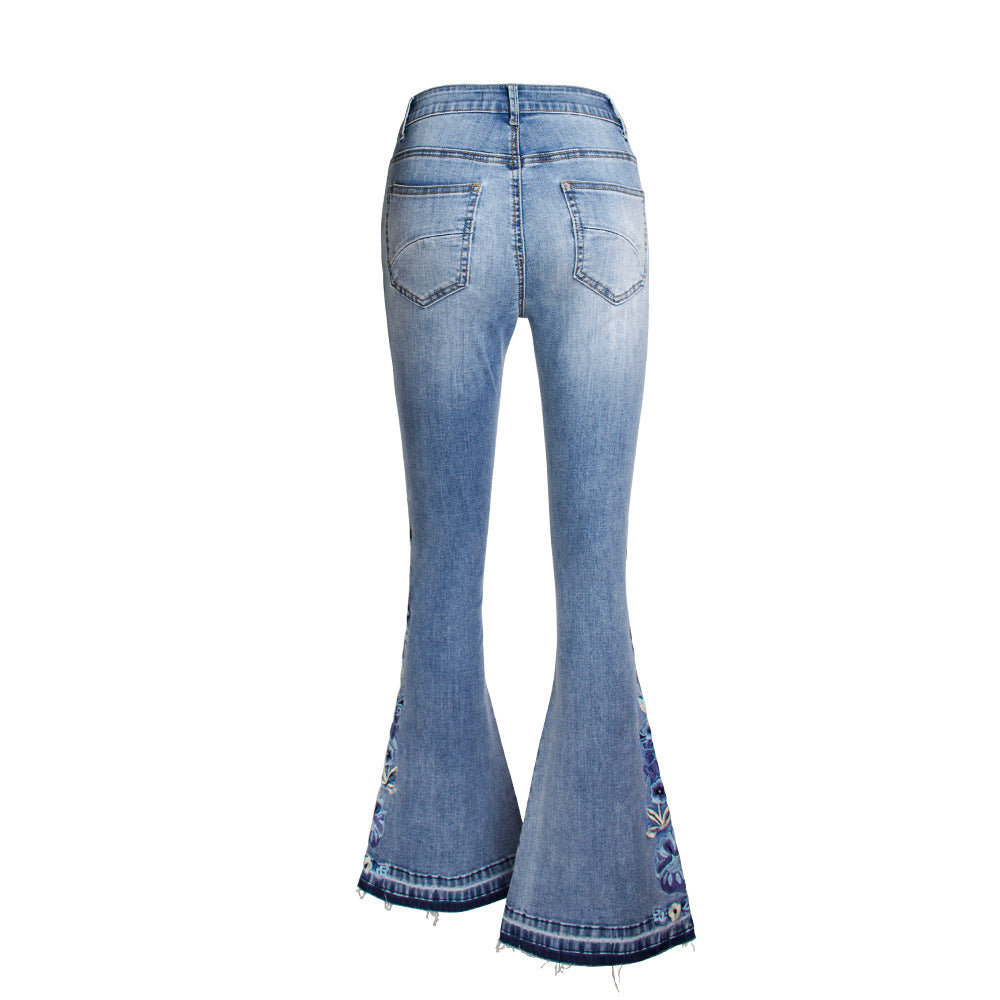 "Riley" Flared Denim Jeans Country in My Heart