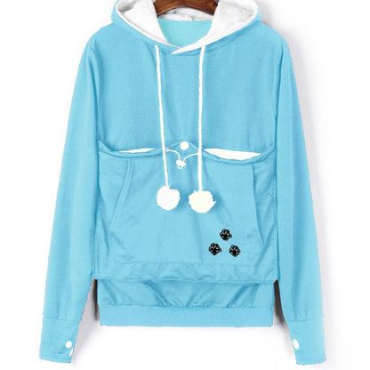 Cat Lovers Hoodie – Unisex Casual Cat Graphic Pullover FitiqueFit