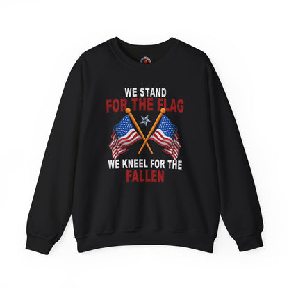 We Stand For The Flag Crewneck Sweatshirt The Devil's Pickle