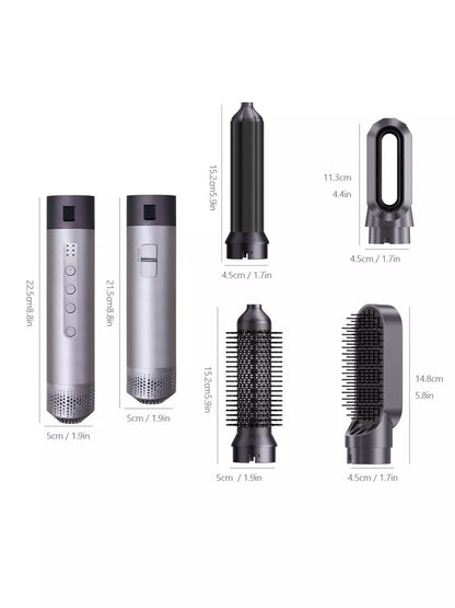 6-in-1 Interchangeable Head Curling Iron New Era Fashion LLc