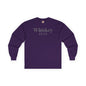 Whiskey Helps Long Sleeve Tee The Devil's Pickle