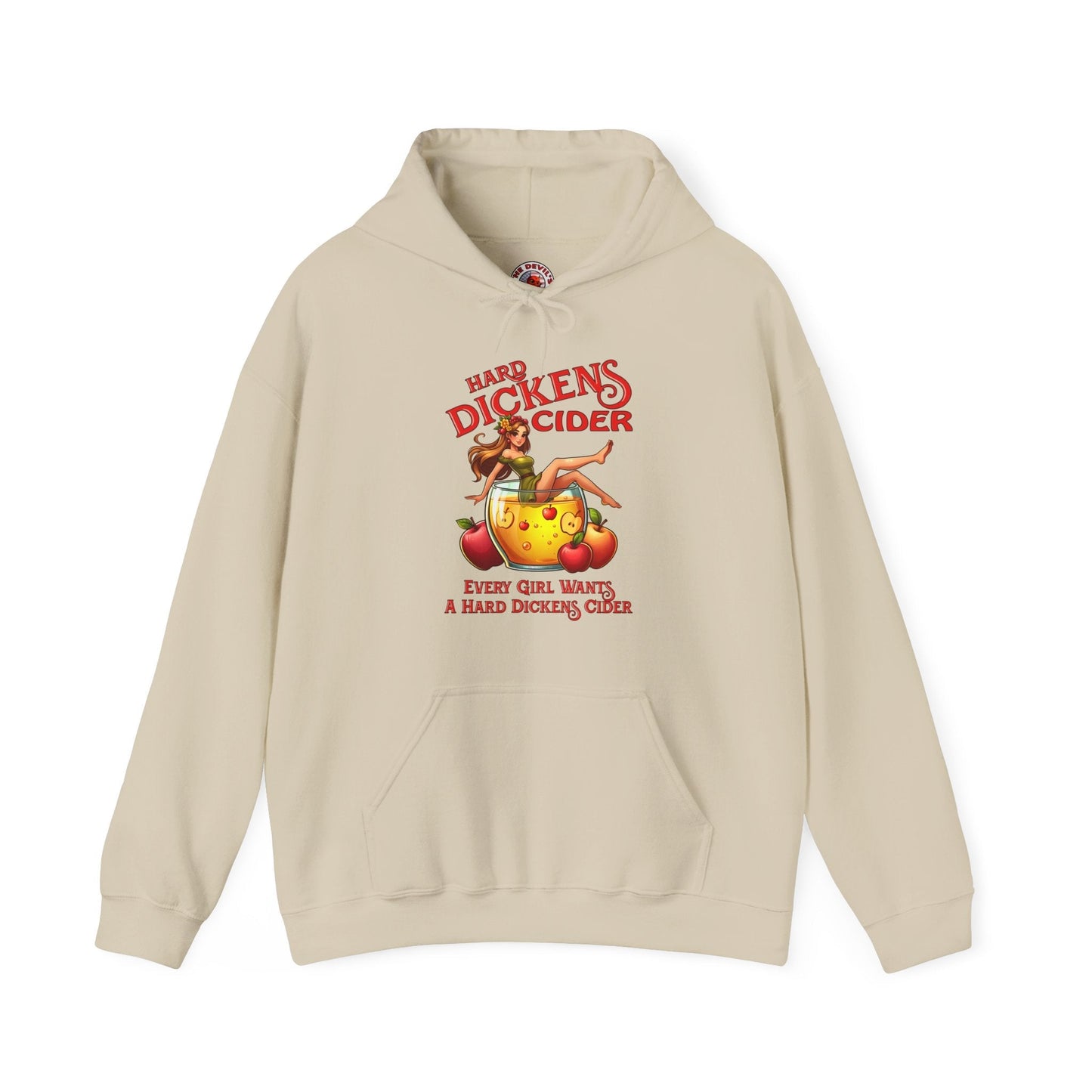 Hard Dickens Cider Hooded Sweatshirt The Devil's Pickle