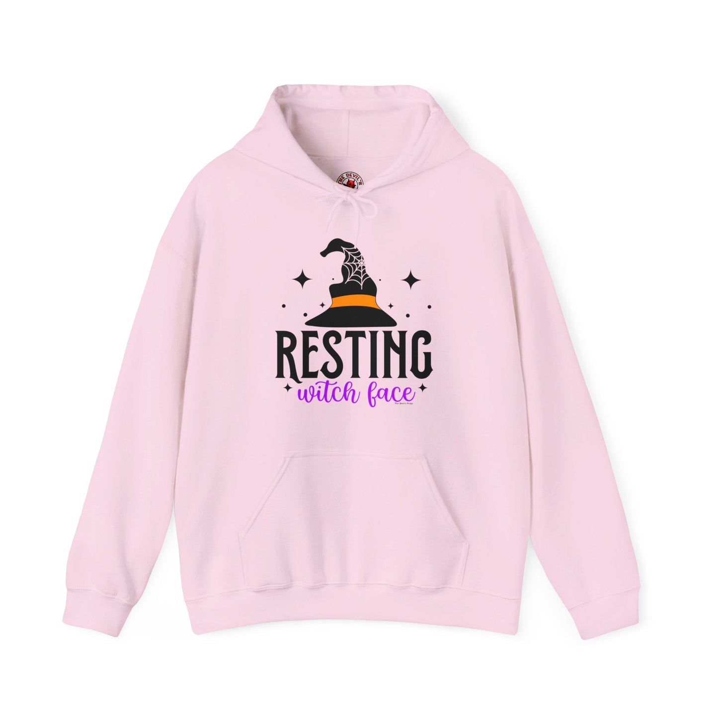 Resting Witch Face Hooded Sweatshirt The Devil's Pickle