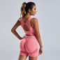 Yoga Set Women's Vest And Shorts FitiqueFit