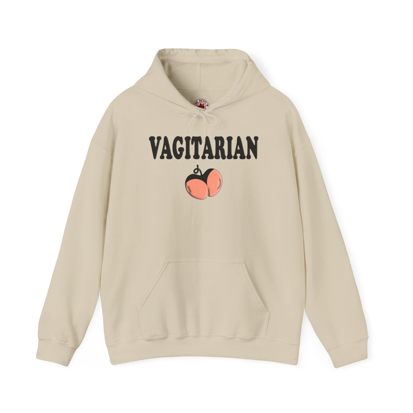 Vagitarian Hooded Sweatshirt The Devil's Pickle