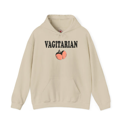 Vagitarian Hooded Sweatshirt The Devil's Pickle