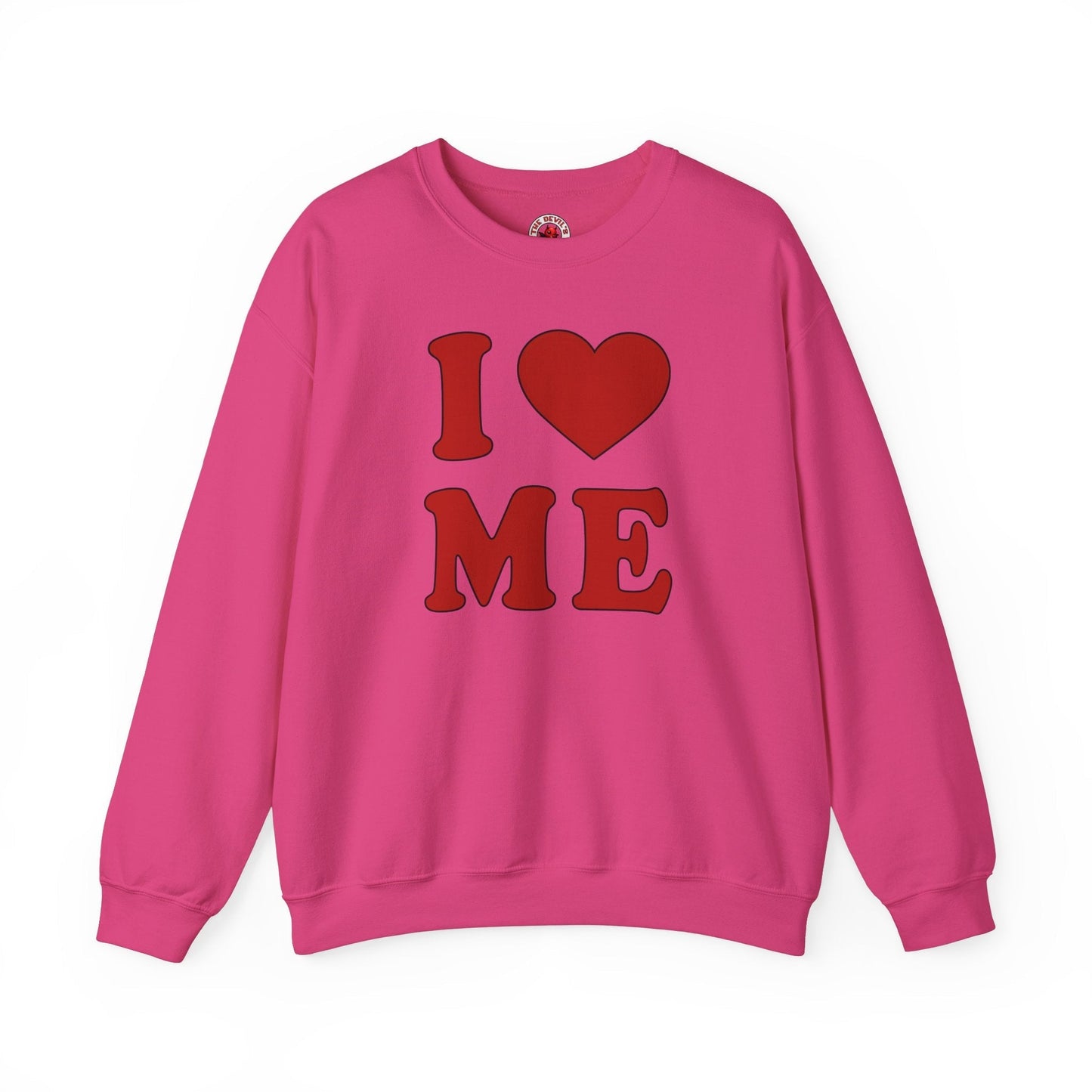 I Heart Me Crewneck Sweatshirt The Devil's Pickle