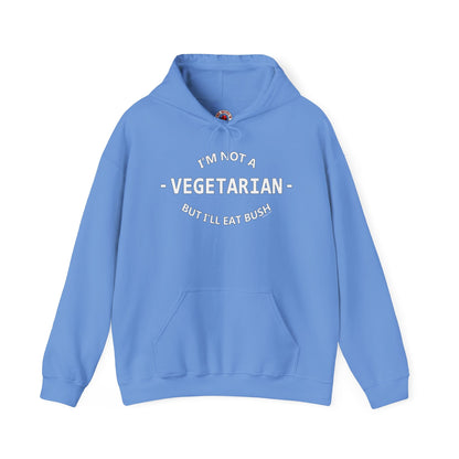 I'm Not A Vegetarian Hooded Sweatshirt The Devil's Pickle