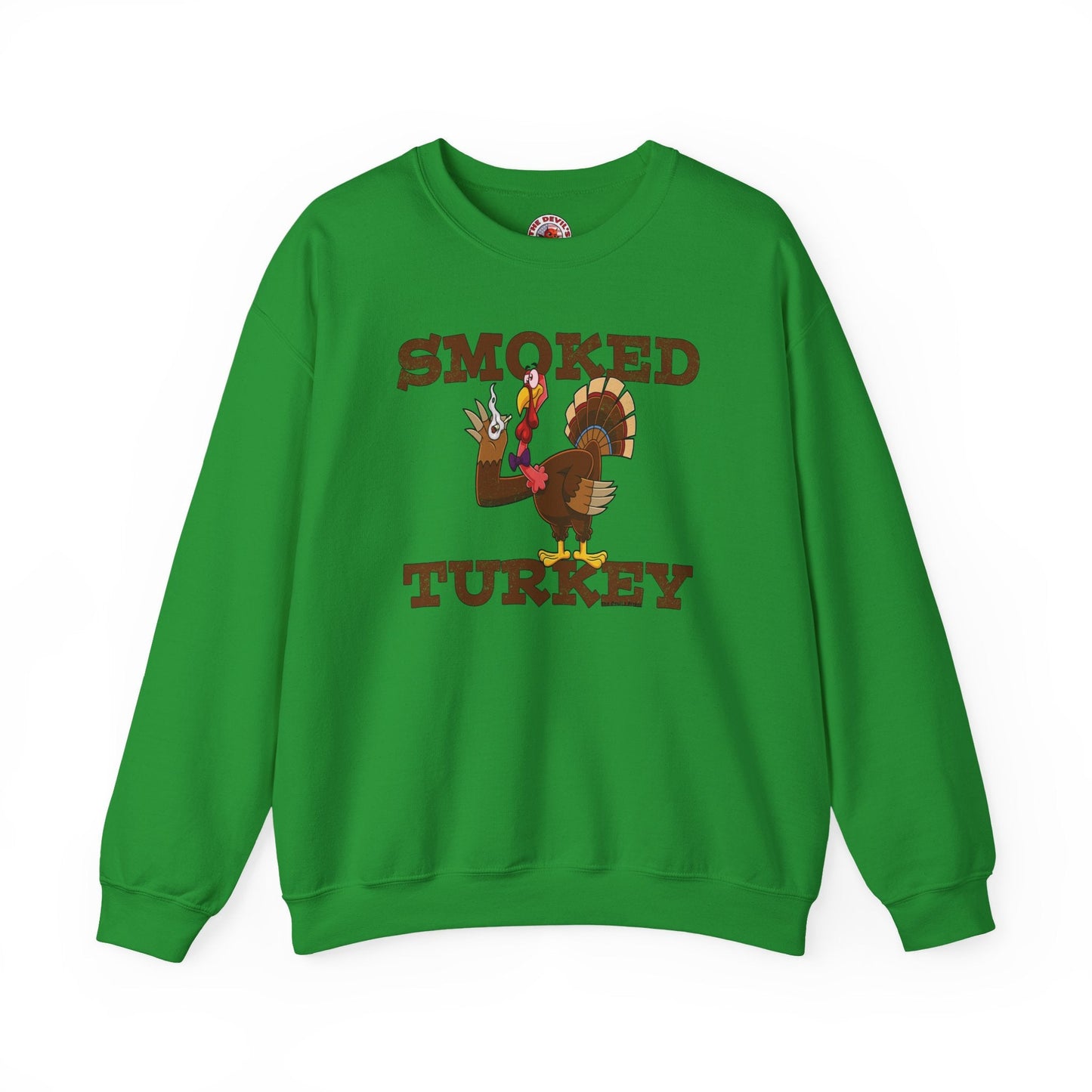 Smoked Turkey Crewneck Sweatshirt The Devil's Pickle
