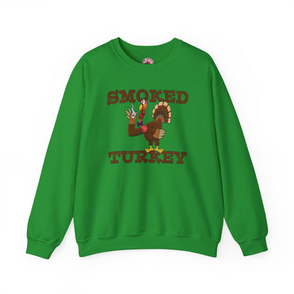 Smoked Turkey Crewneck Sweatshirt The Devil's Pickle