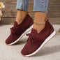 Women’s Lace‑Up Mesh Walking Flats FitiqueFit