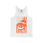 Pumpkin American Flag Tank Top The Devil's Pickle