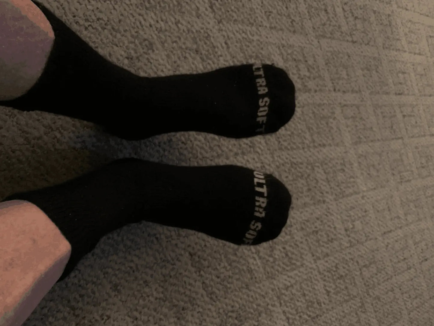Men's Ultra-Soft Upper Calf Diabetic Socks (4 Pair) DSC