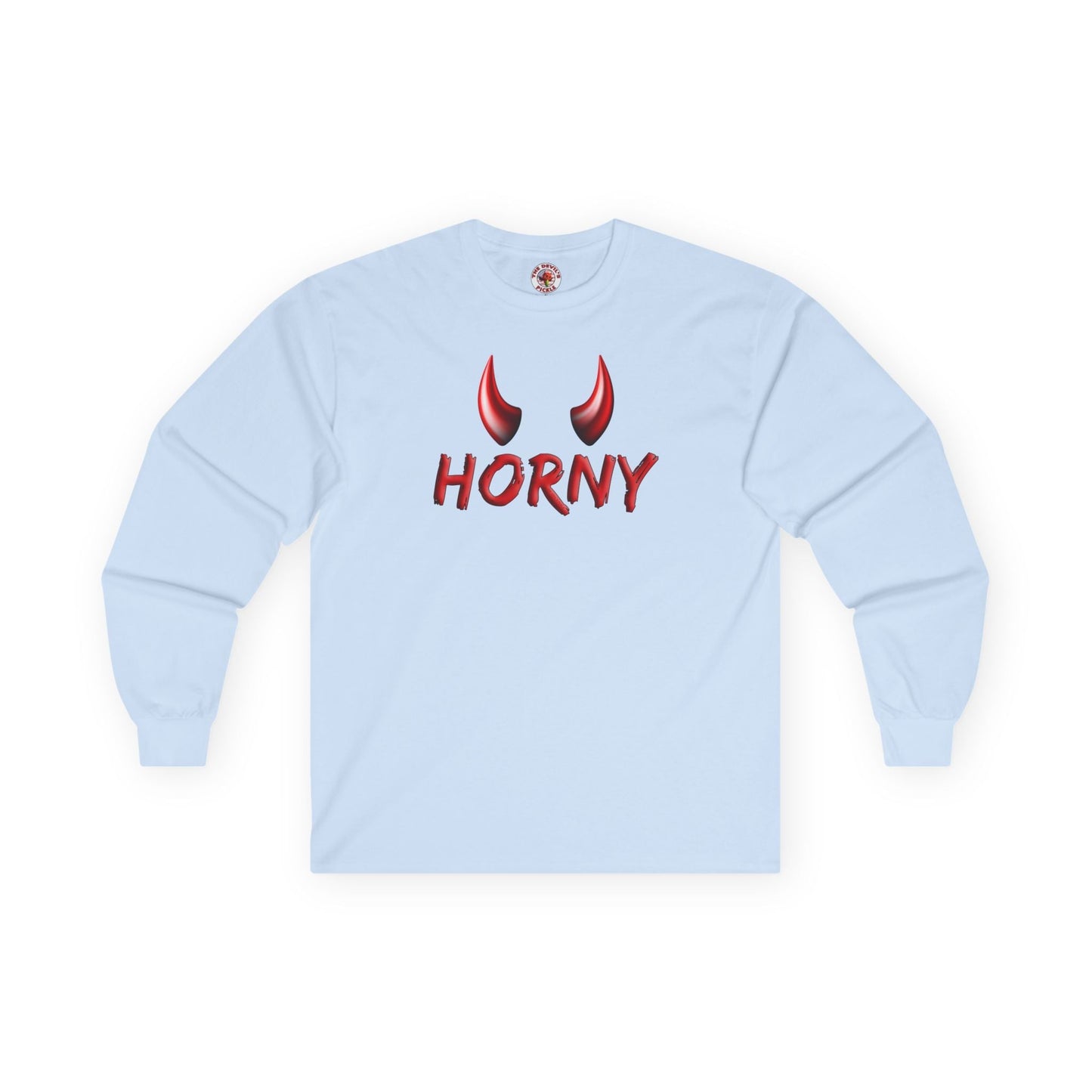 Horny Long Sleeve Tee The Devil's Pickle