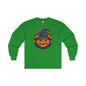 Scary Witch Pumpkin Halloween Long Sleeve Tee The Devil's Pickle