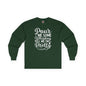 Pour Me Some Whiskey Tell Me I'm Pretty Long Sleeve Tee The Devil's Pickle