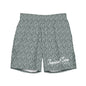 Men's Eco Grey Palm Swim Trunks New Era Fashion LLc