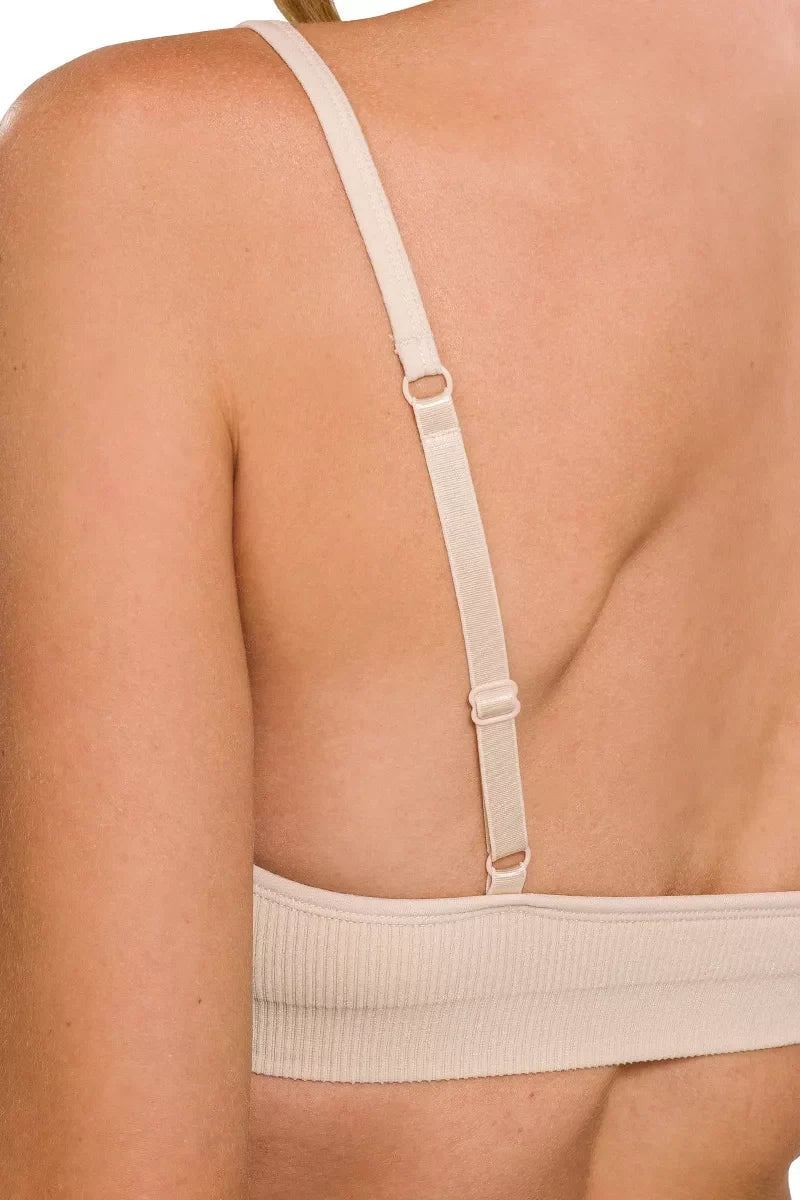 Zenana Seamless Classic Bra with Removable Bra Pads New Era Fashion LLc