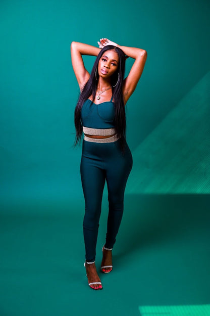 Currency Crop Top Porshia By Porshia Banks