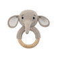 Carving Name Baby Soothing Bell Newborn Gift Bath Gift Knitted Cartoon Doll