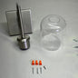 HOME PLACE  Modern Carter Sconce Lighting Fixture  Brushed Nickel 639311BN-500 PayWut