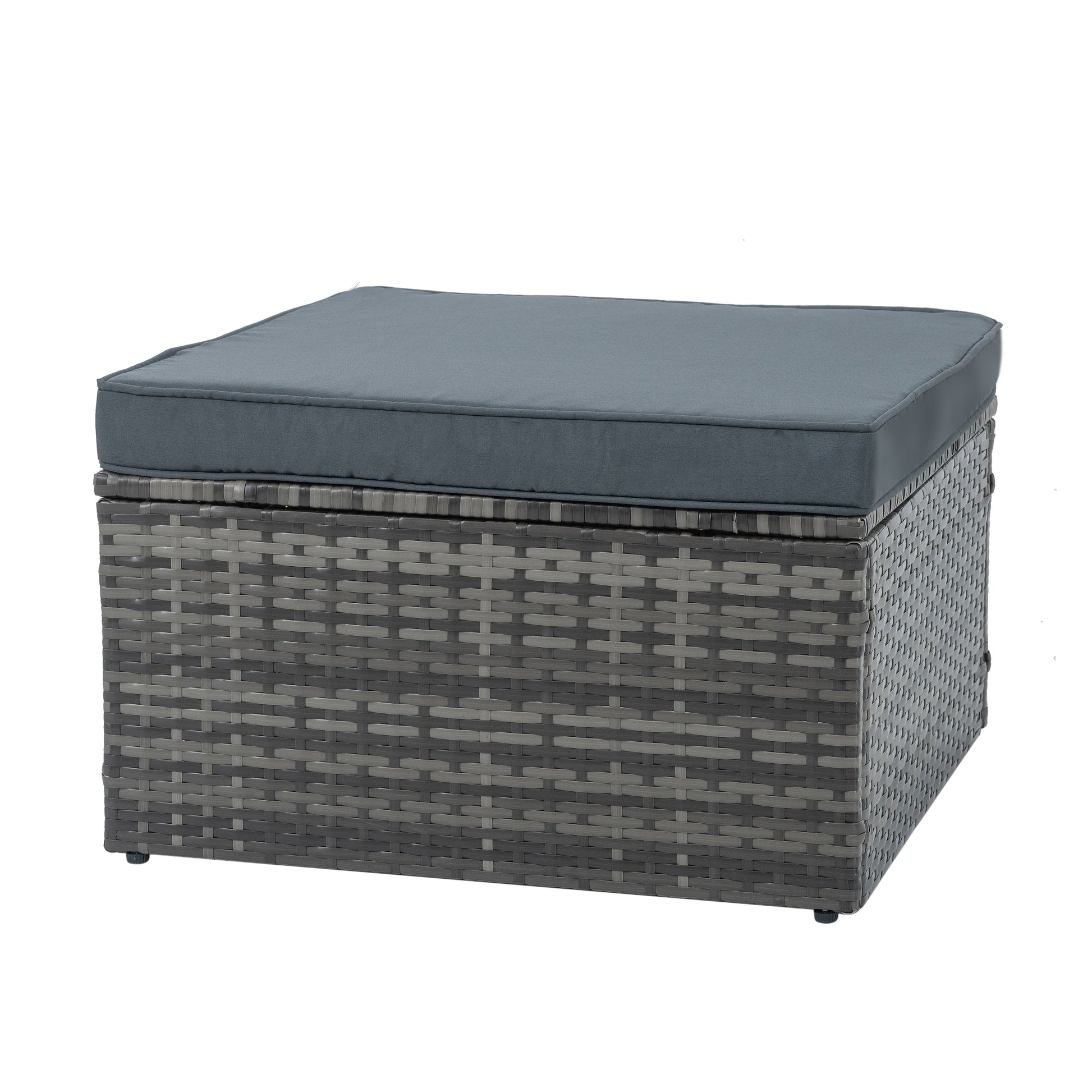 Patio Furniture, Outdoor Furniture, Seasonal PE Wicker Furniture,5 Set Wicker Furniture With Plywood Coffee Table V.I.P Digital Presence